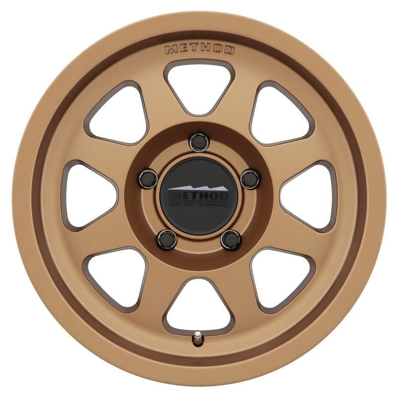 Method MR701 17x9 -12mm Offset 5x5 71.5mm CB Method Bronze Wheel
