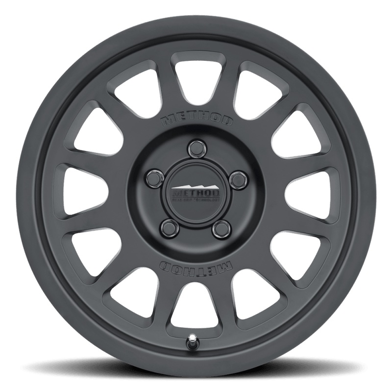 Method MR703 17x8.5 0mm Offset 5x150 110.5mm CB Matte Black Wheel