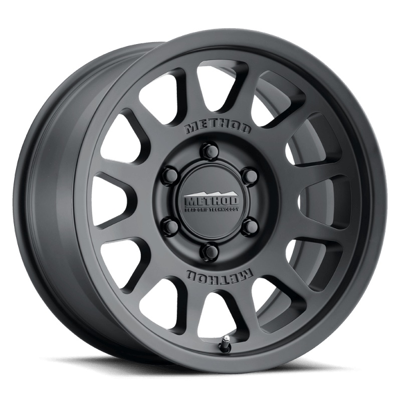 Method MR703 17x8.5 +35mm Offset 6x5.5 106.25mm CB Matte Black Wheel