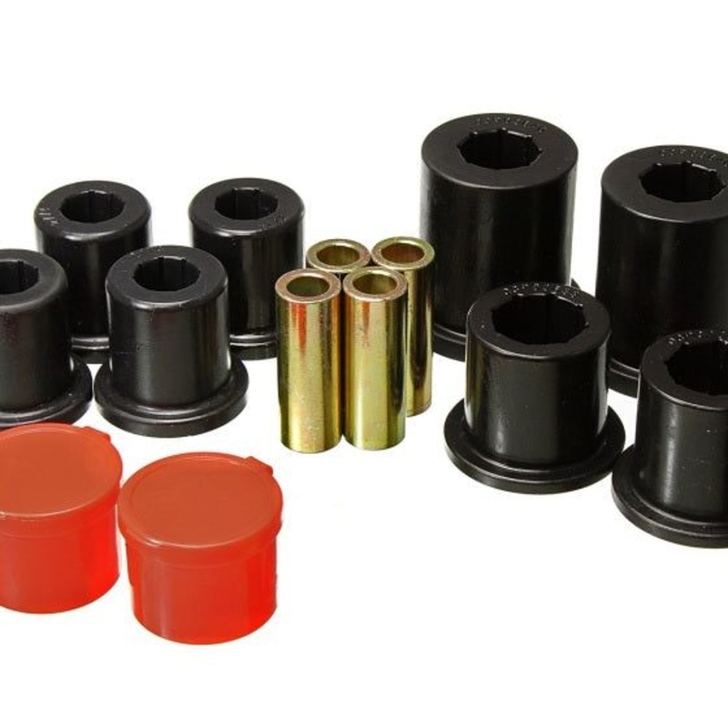 Energy Suspension 10-20 Toyota 4Runner/Lexus GX460 Front Control Arm Bushing Set - Black