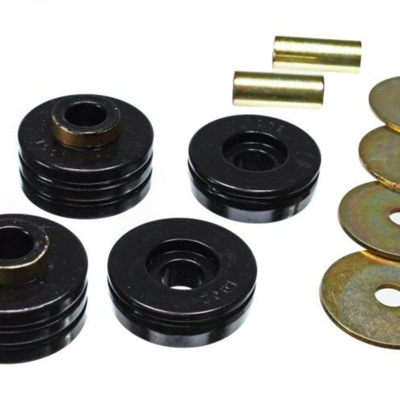 Energy Suspension 66-77 Ford Bronco 4WD Black Transmission Mount Set