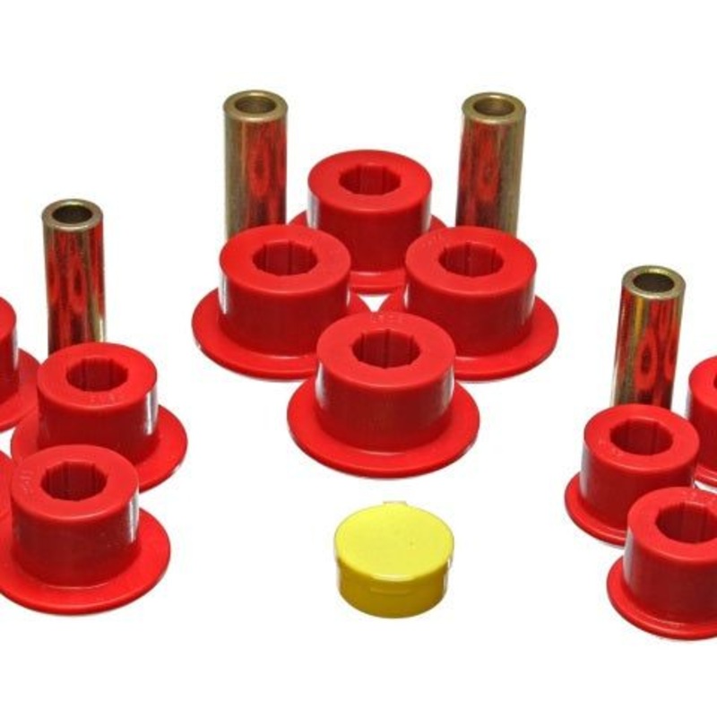 Energy Suspension Chevy Rear Leaf Spring Set - Red
