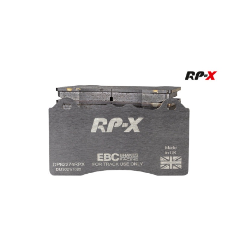 EBC Racing 2021+ BMW M3/M4 (G80/G82/G83) / 2023+ BMW M2 (G97) RP-X Rear Brake Pads