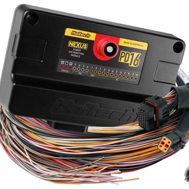 Haltech NEXUS PD16 + Flying Lead Harness - 5M (16ft)