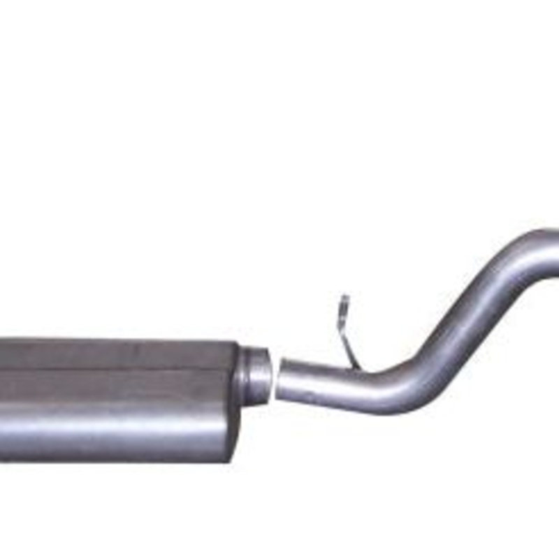 Gibson 06-09 Chevrolet Trailblazer LT 4.2L 2.5in Cat-Back Single Exhaust - Aluminized