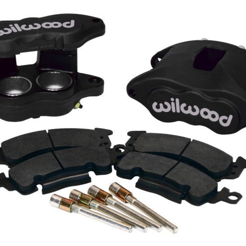 Wilwood D52 Front Caliper Kit - Gray Type III Ano 2.00 / 2.00in Piston 1.04in Rotor