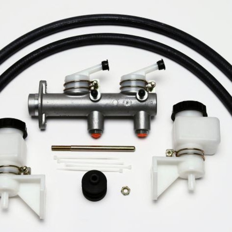 Wilwood Tandem Master Cylinder - 1in Bore w/ Remote Reservoirs