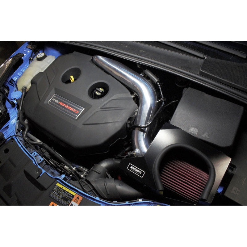 Mishimoto 2016+ Ford Focus RS Performance Air Intake Kit - Wrinkle Black