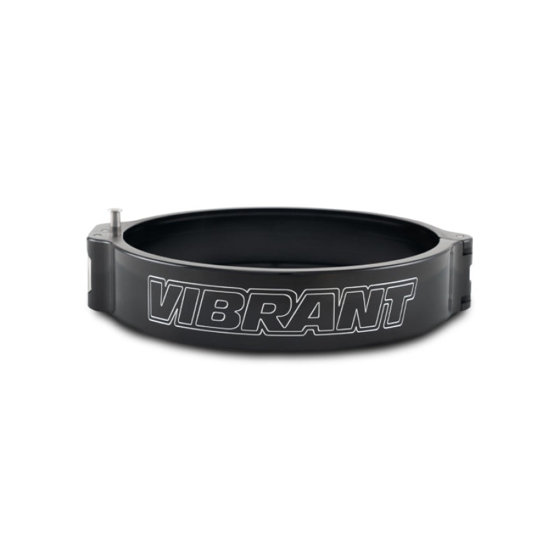 Vibrant 5in O.D. Aluminized HD 2.0 Clamp - Anodized Black (Clamp Only)