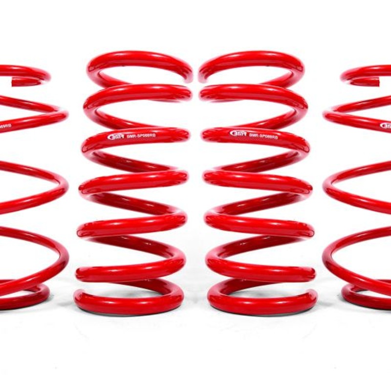 BMR 15-20 Ford Mustang S550 Lowering Spring Kit (Set Of 4) - Red