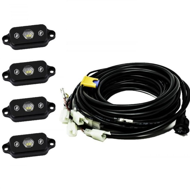 Baja Designs Universal White Rock Light Kit