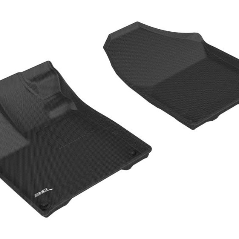 3D MAXpider 2017-2020 Honda Ridgeline Kagu 1st Row Floormat - Black
