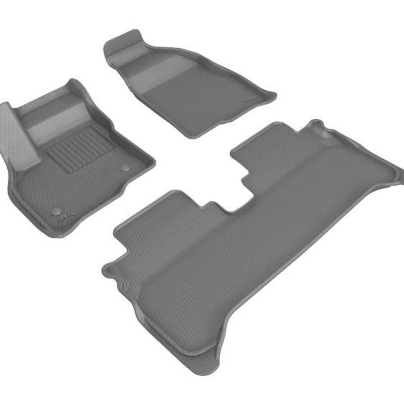3D MAXpider Chevrolet Bolt EUV 2022-2022 Kagu Gray Row 1  Row 2