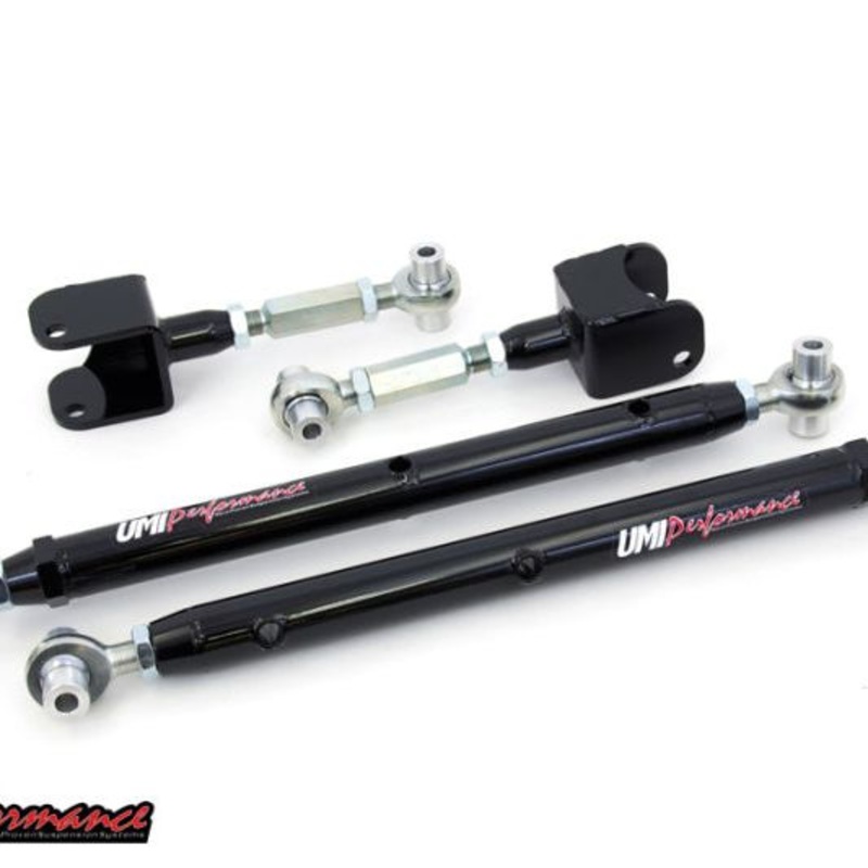UMI Performance 78-88 GM G-Body Double Adjustable Upper & Lower Rear Control Arms Kit