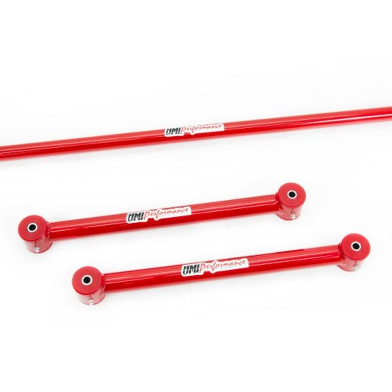 UMI Performance 82-02 GM F-Body Tubular Lower Control Arms Non-Ajustable Panhard Bar Kit
