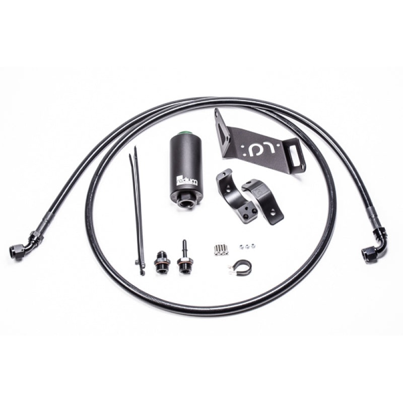 Radium Engineering BMW E9x Fuel Hanger Feed w. Stainless Filter