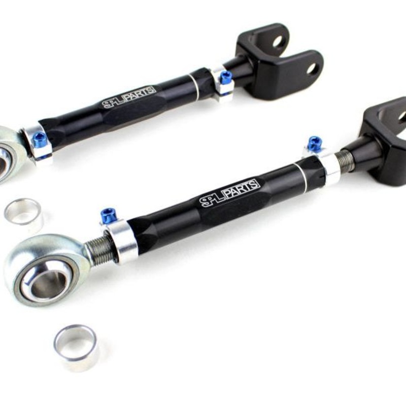 SPL Parts Titanium Series Rear Traction Rods Z34/V36 Dogbone Style