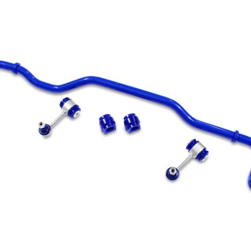 SuperPro 2015 Audi A3 Quattro Premium Rear 24mm Adjustable Sway Bar and HD End Link Kit