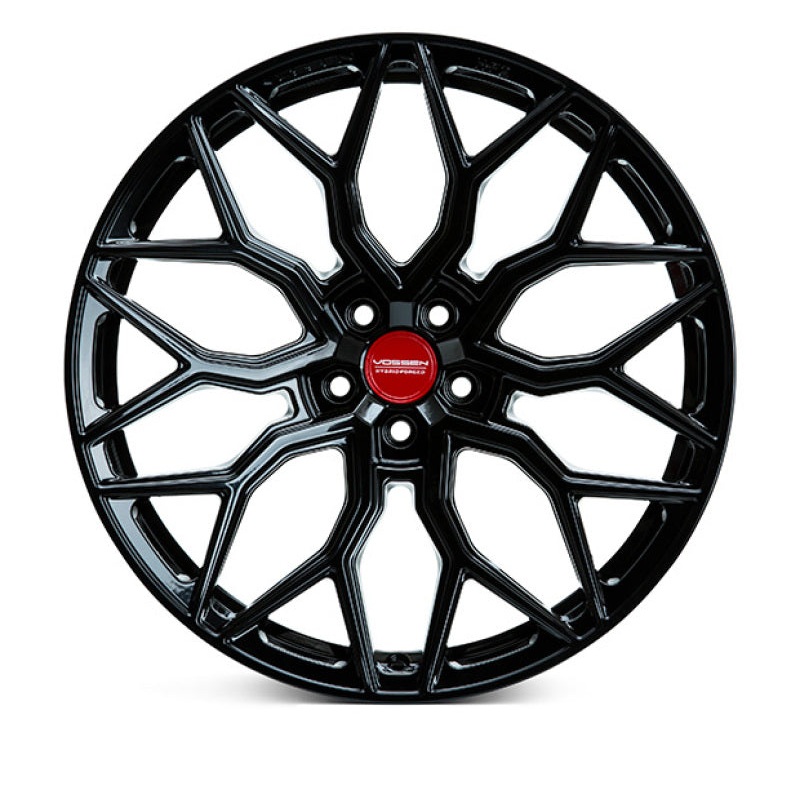 Vossen HF-2 20x9.5 / 5x120 / ET20 / Deep Face / 72.56 - Gloss Black Wheel