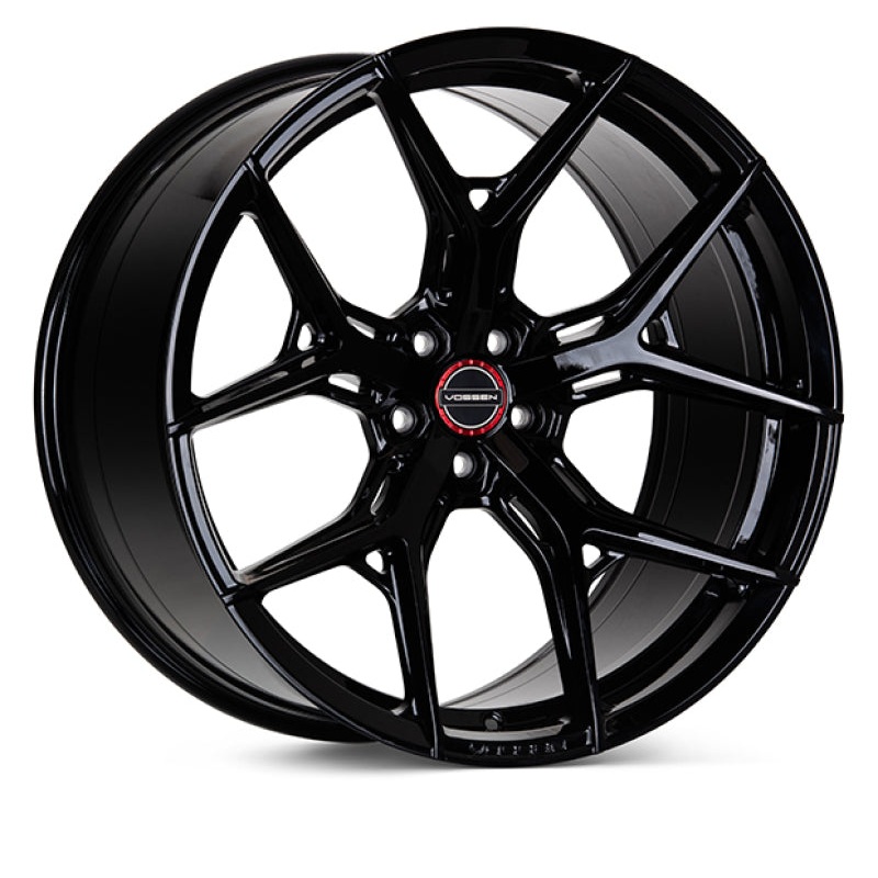 Vossen HF-5 20x9 / 5x112 / ET32 / Flat Face / 66.5 - Gloss Black Wheel