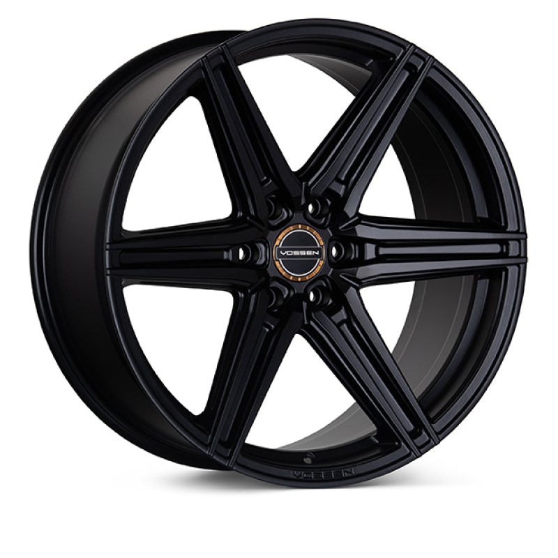 Vossen HF6-2 20x9.5 / 6x139.7 / ET15 / Deep Face / 106.1 - Satin Black Wheel