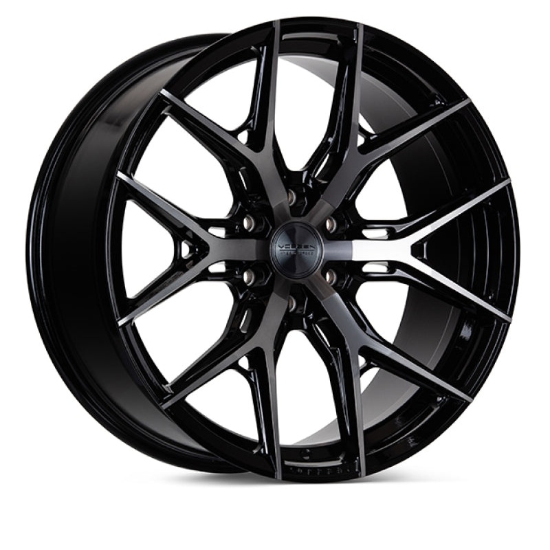 Vossen HF6-4 20x9.5 / 6x135 / ET15 / Deep Face / 87.1 - Tinted Gloss Black Wheel