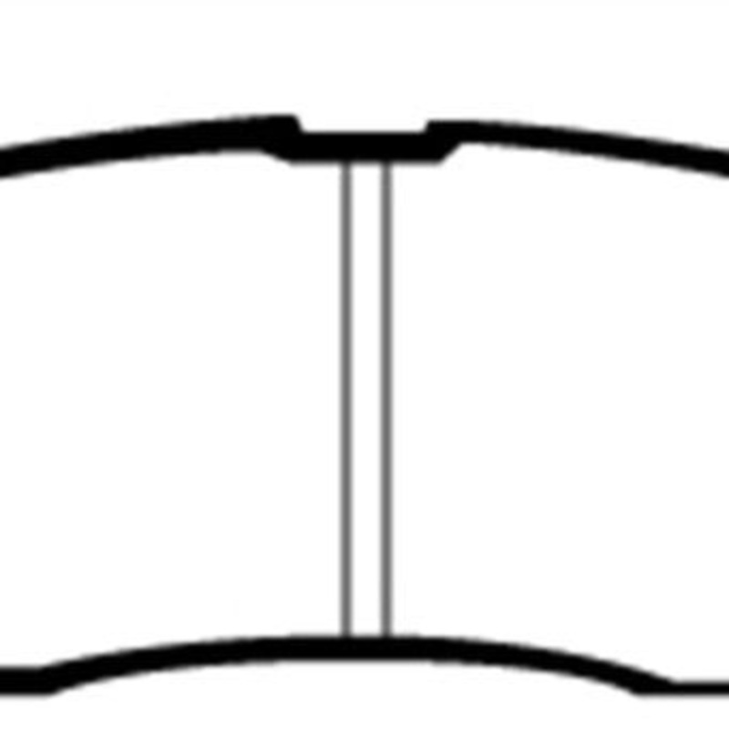 EBC 97-02 Ford Escort 2.0 Greenstuff Rear Brake Pads