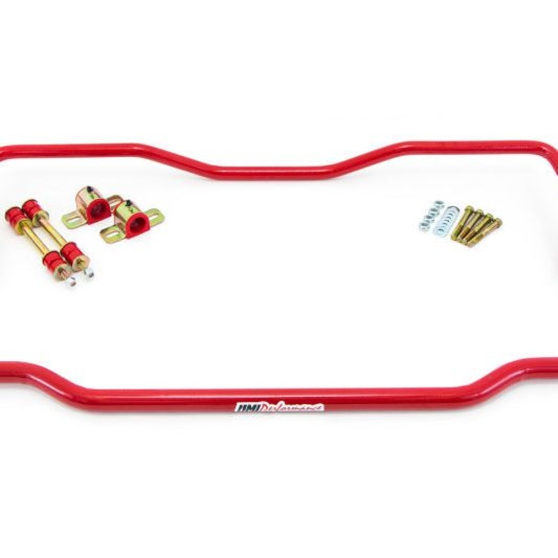 UMI Performance 64-72 GM A-Body Solid Front and Rear Sway Bar Kit