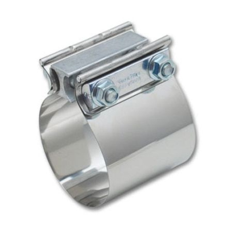 Vibrant Easy Seal SS Exhaust Sleeve Butt Joint Clamp for 2in O.D. Tubing