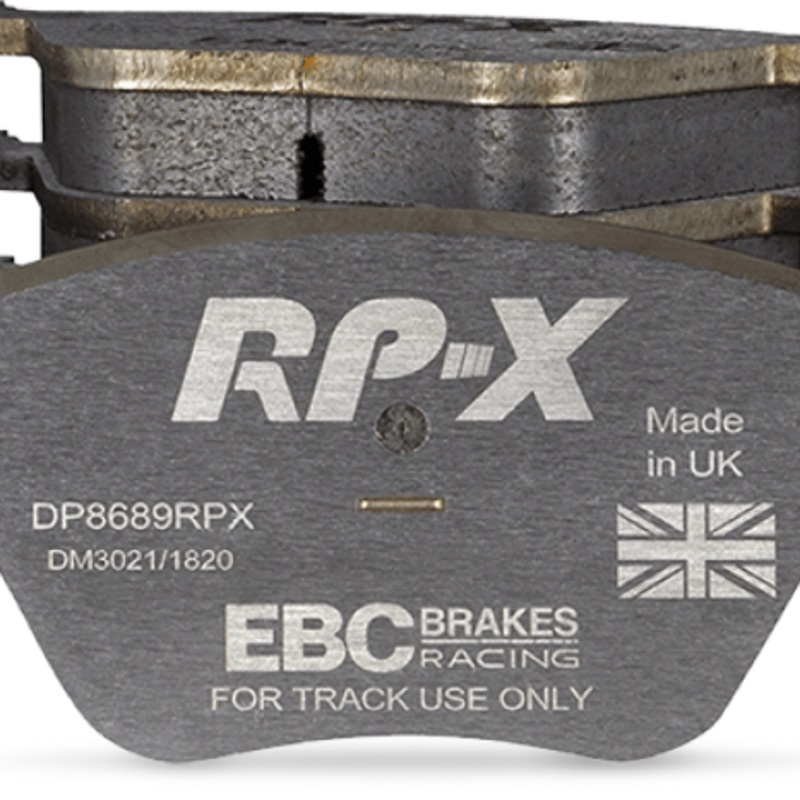 EBC Racing 2017+ Honda Civic Type-R (FK8) RP-X Front Brake Pads