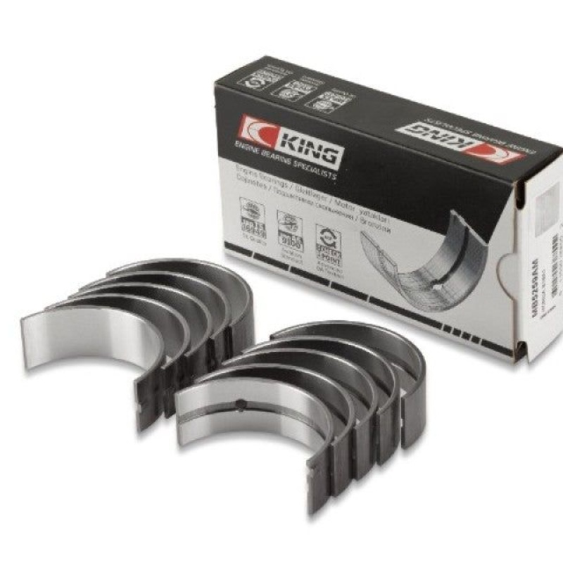 King Volkswagen AMB/BYK/BBX Silicon Bi-Metal Aluminum Main Bearing Set - Size STD