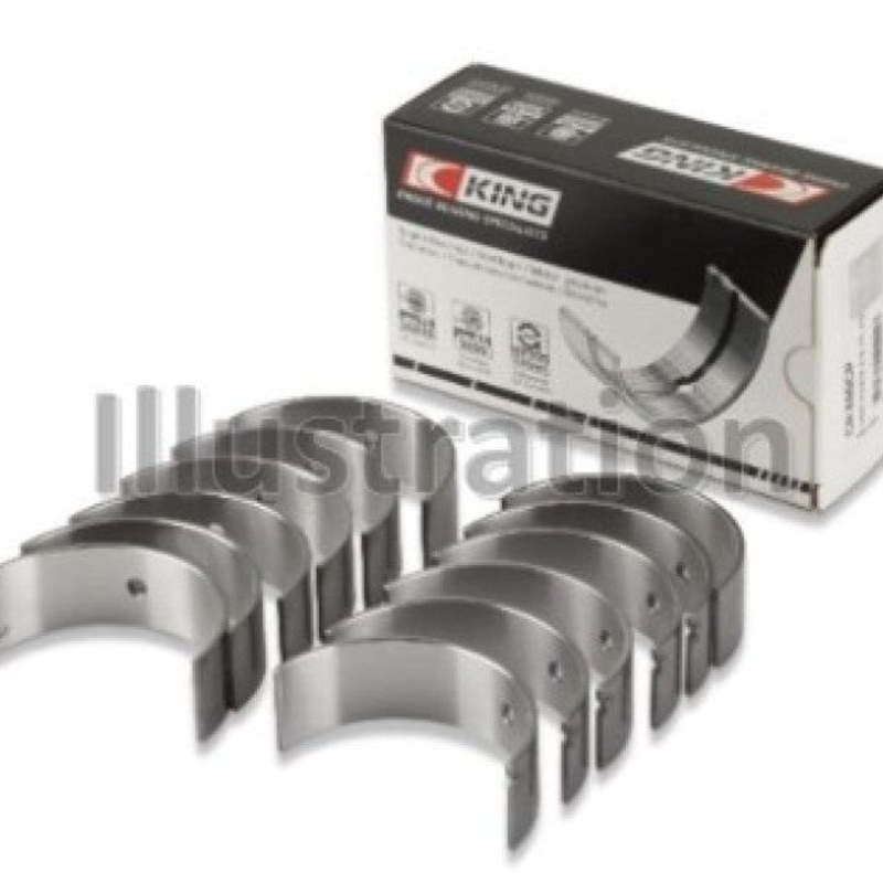 King VW AES/AUE/ABV Connecting Rod Bearing Set (Set of 6) - Size STD