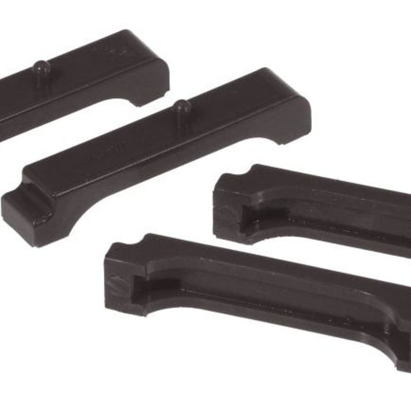 Prothane 68-87 GM Big Block Radiator Insolators - Black