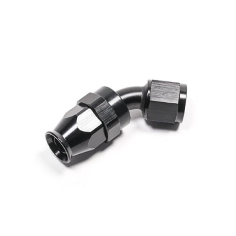 Radium Engineering -8AN 45 Degree PTFE Hose End - Black
