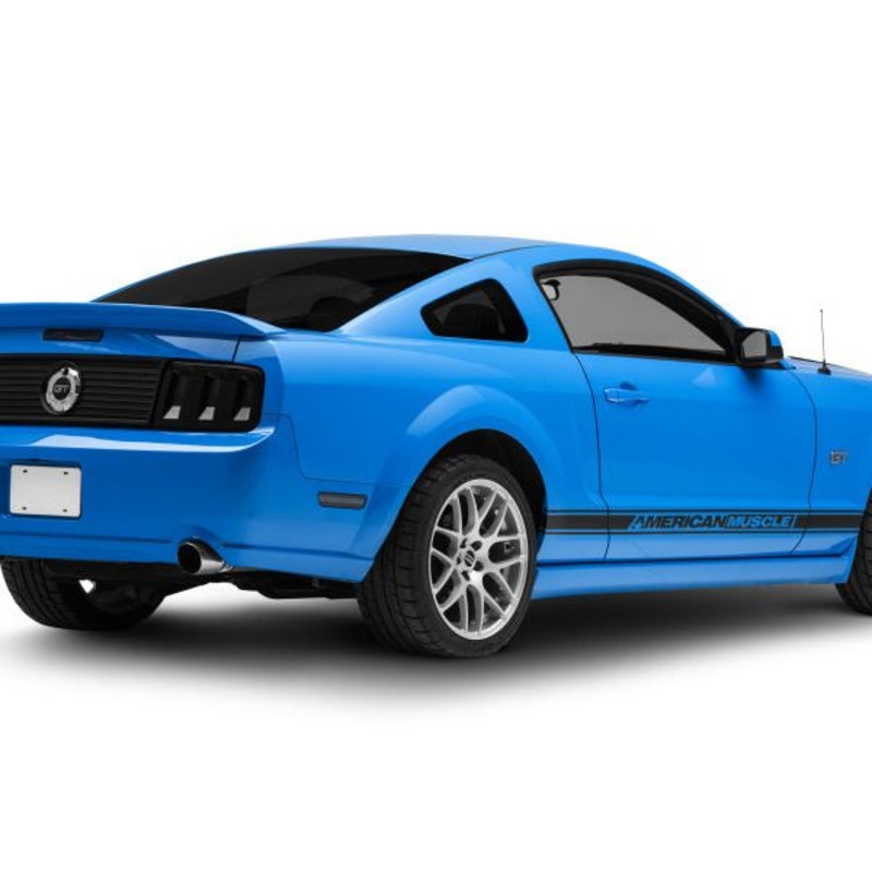 Raxiom 05-09 Ford Mustang Axial Series LED Side Markers (Smoked)