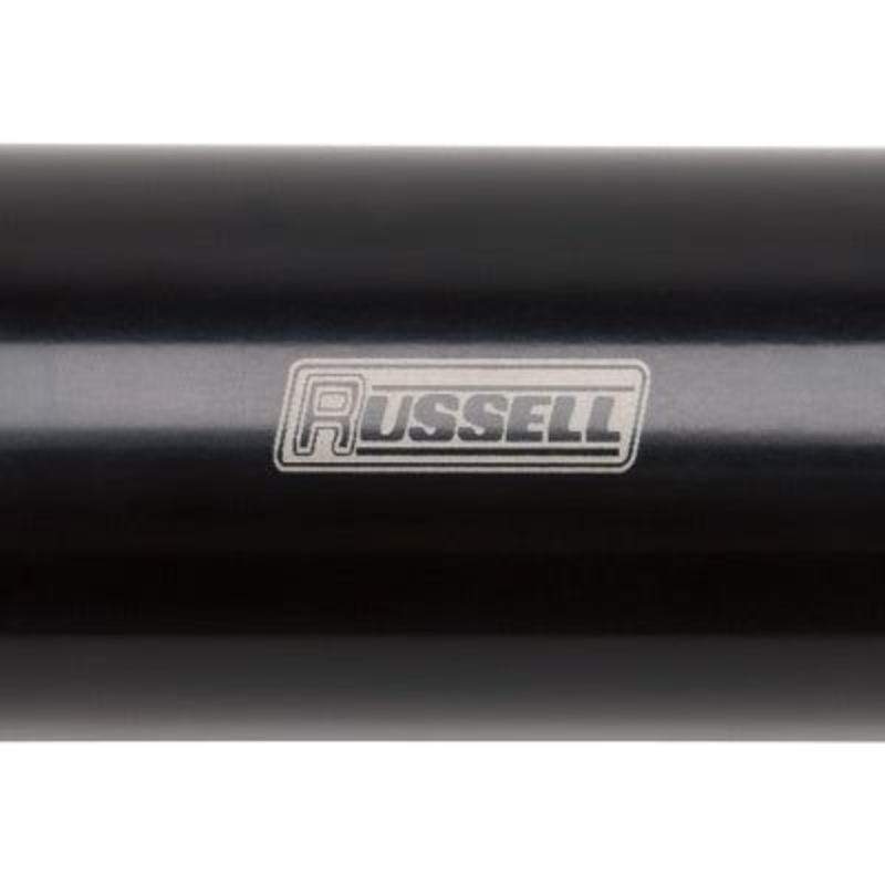 Russell Performance Anodized Aluminum (12in Length -10 male inlet/outlet)