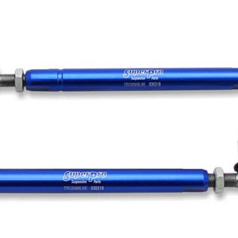 SuperPro 2001 Toyota Highlander Limited Front HD Adjustable End Link Set (12mm Studs 254mm-305mm)