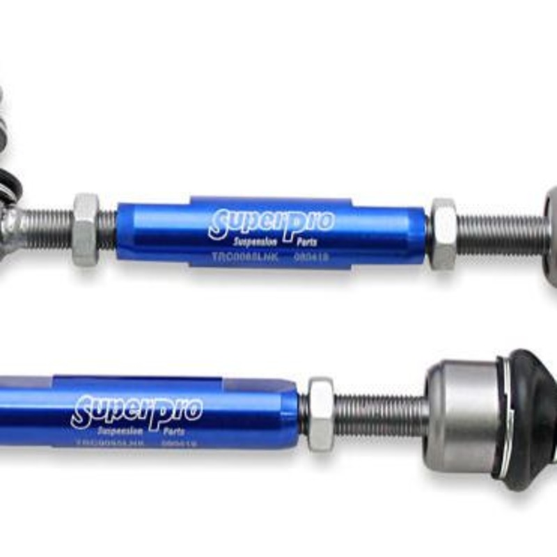 SuperPro 2003 Lexus GX470 Base Rear HD Adjustable End Link Set - 12mm Studs