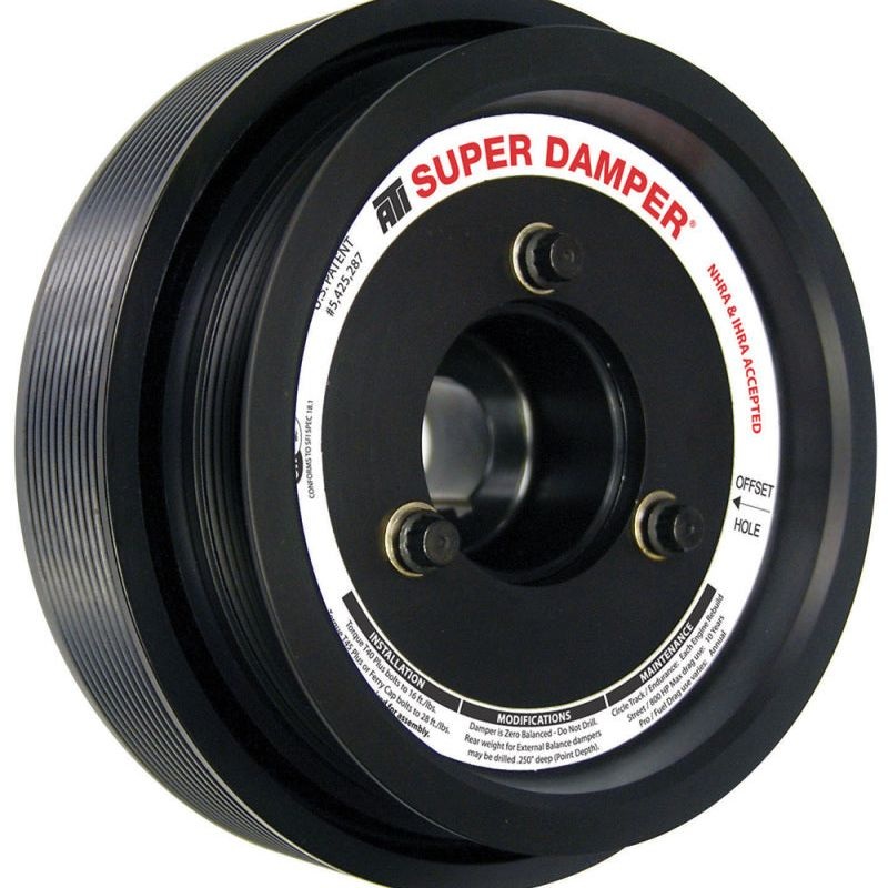 ATI Damper - 7.81in - Alum - 6/10 Grv - Ford GT 500 - 5.4 / 5.8 - 07-14 - 10 Percent OD Size