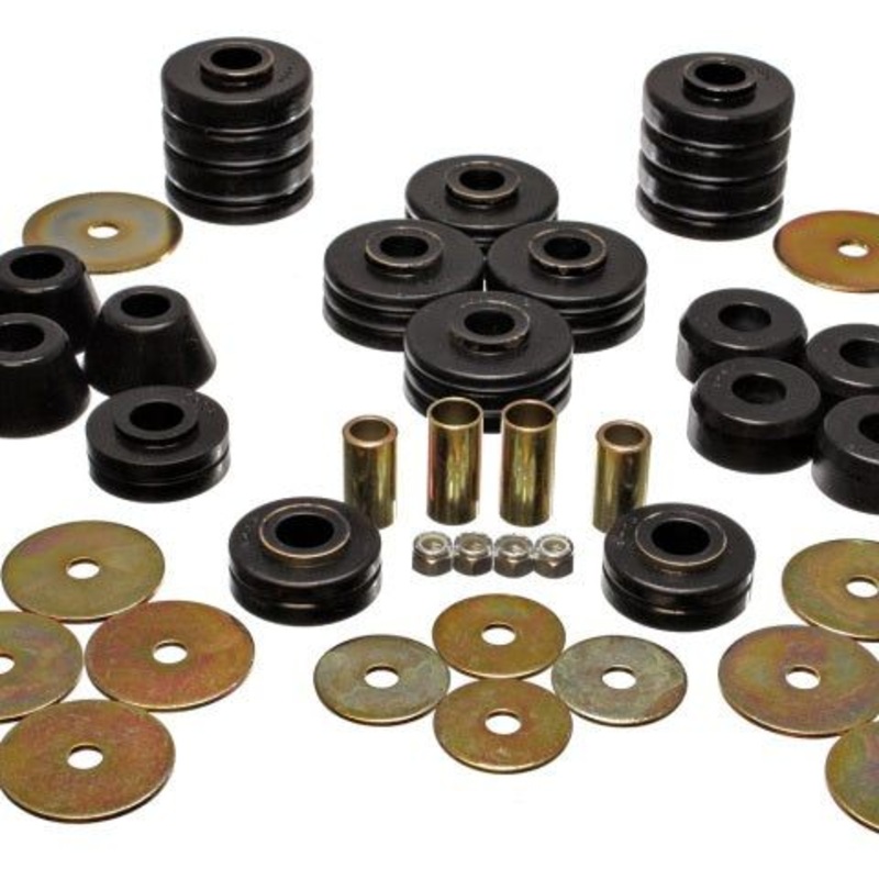 Energy Suspension 73-95 K5 Blazer Black Body(cab) Mount Set