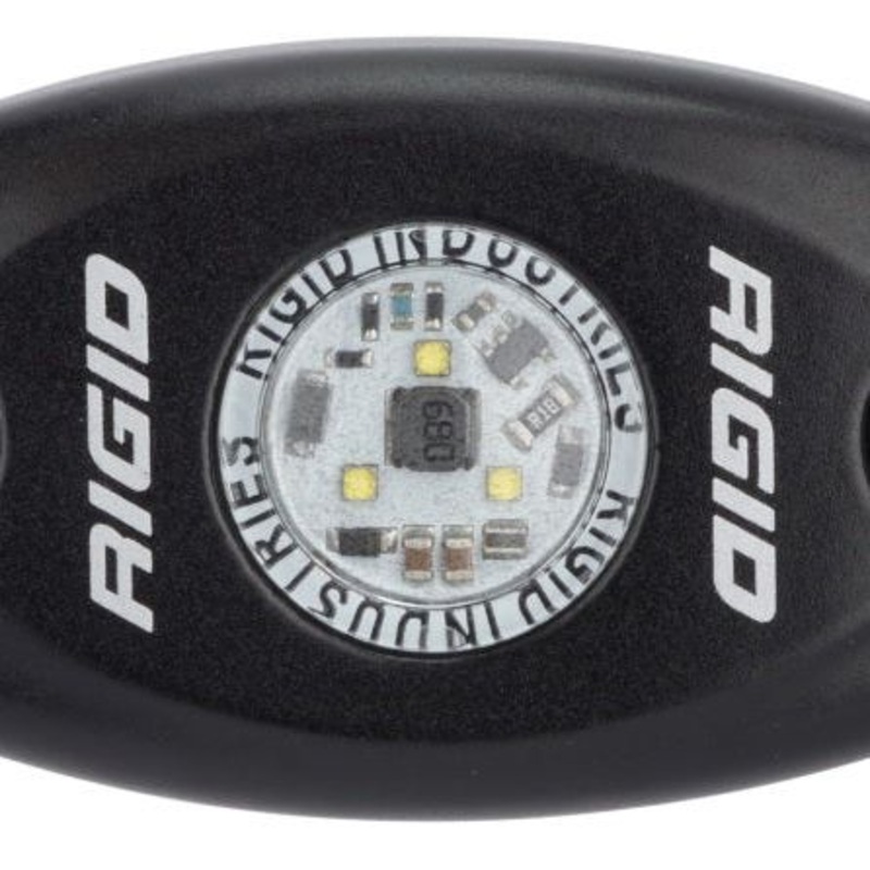 Rigid Industries A-Series Light - Black - Low Strength - Natural White