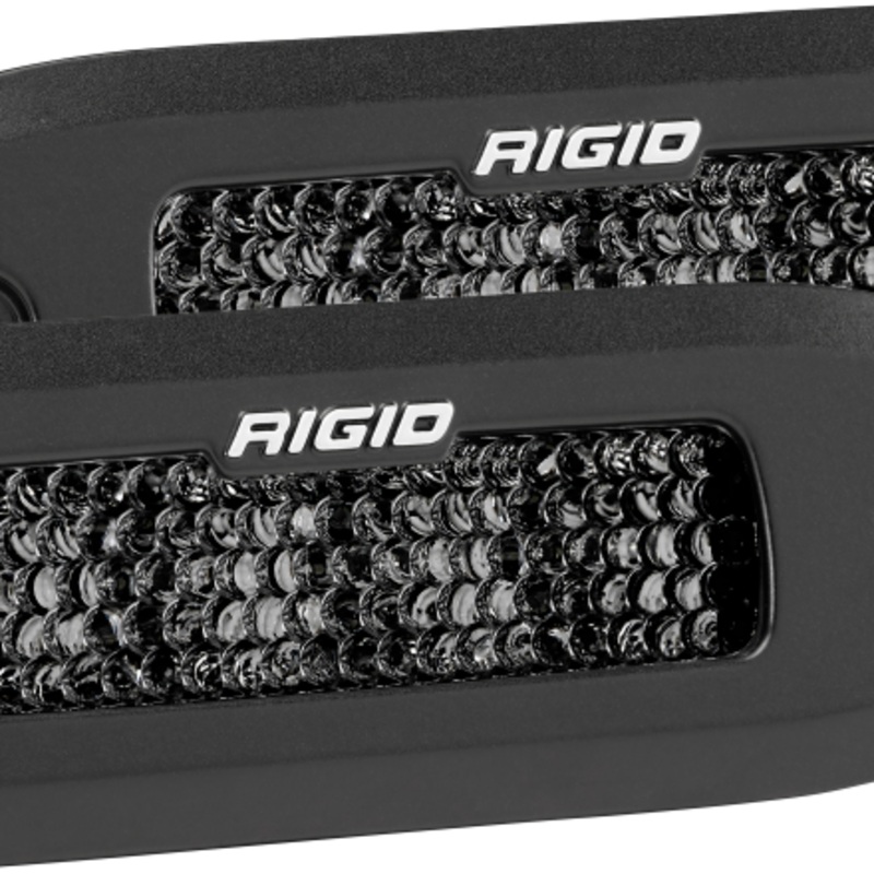 Rigid Industries SR-Q Series PRO Midnight Edition - Spot - Diffused - Pair