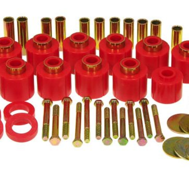Prothane 80-86 Jeep CJ5/7 Body Mount - Red