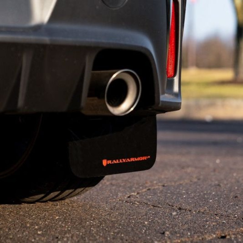 Rally Armor 23-25 Toyota GR Corolla Black UR Mud Flap w/Dark Grey Logo