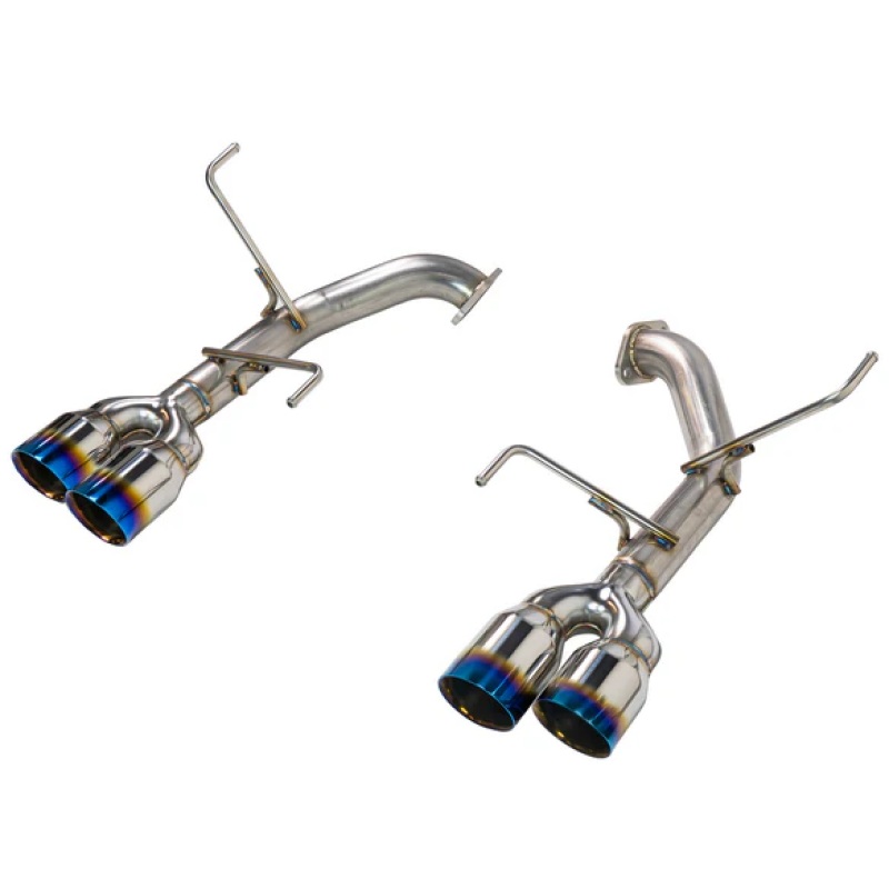 Remark 2022+ Subaru WRX (VB) 3.5in Axleback Exhaust w/ Burnt Stainless Double Wall Tip