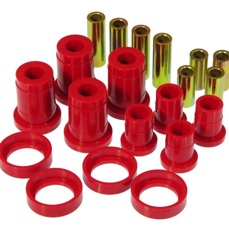 Prothane 84-88 Pontiac Fiero Front Control Arm Bushings - Red