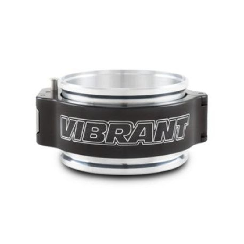 Vibrant 2in O.D. Aluminized HD 2.0 Clamp Assembly - Anodized Black
