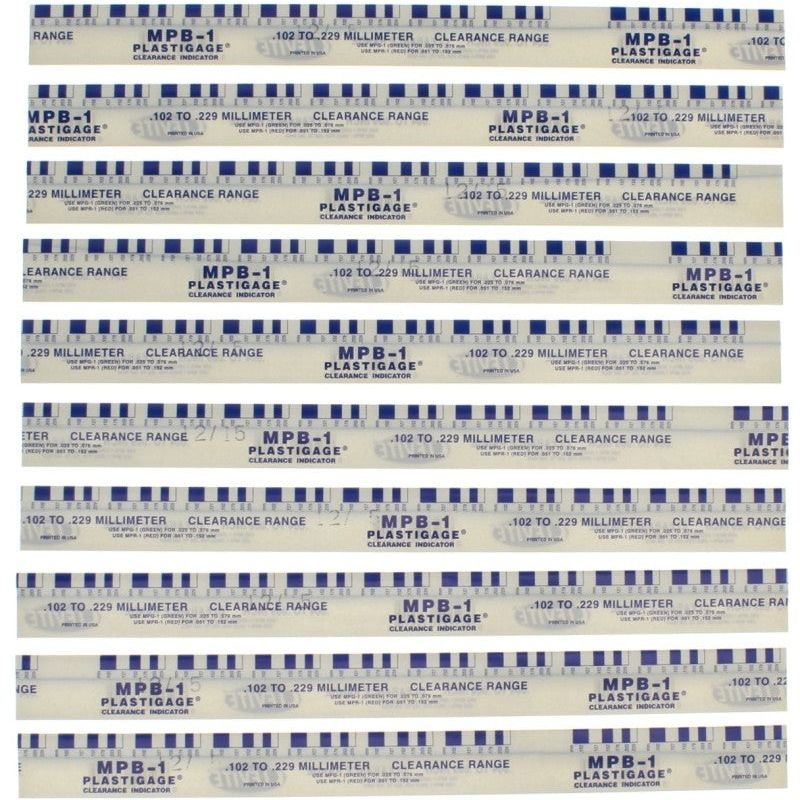 Clevite Plastigage Blue Plastigage - 12 Pack