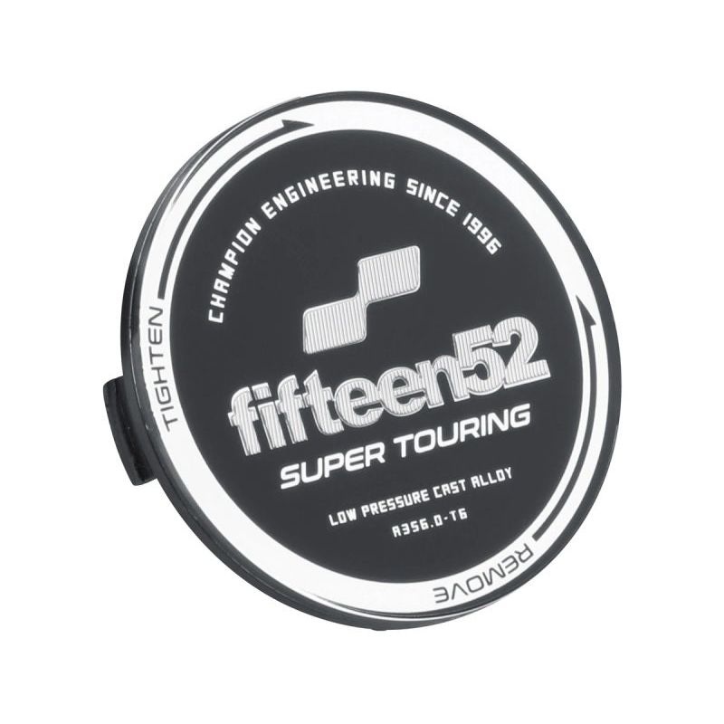fifteen52 Super Touring (Chicane/Podium) Center Cap Single - Black/Chrome