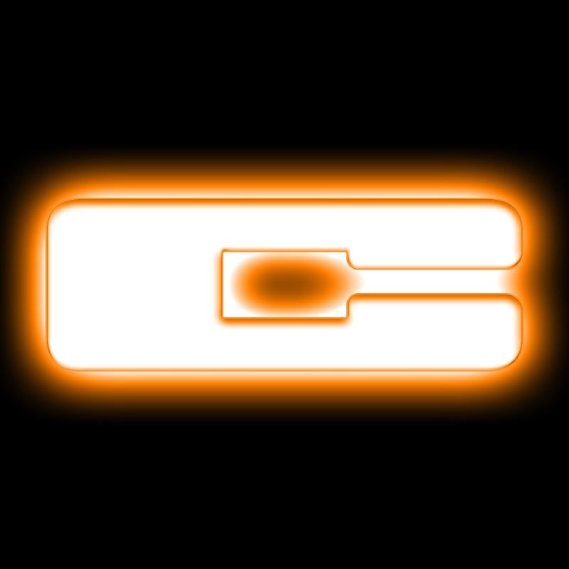 ORACLE Lighting Universal Illuminated LED Letter Badges - Matte Wht Surface Finish - C SEE WARRANTY